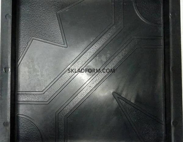 Формы для тротуарной плитки квадрат Ажурный 30х30 см- фото № 1