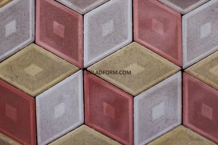 Форми для тротуарної плитки Ромб узорний у продажу- фото № 3