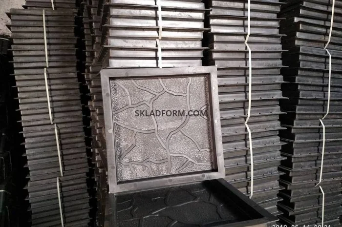 Форми для тротуарної плитки Квадрат Тучка 30x30 см- фото № 3