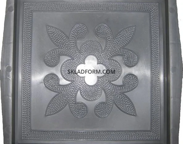 Формы для тротуарной плитки Декор 30х30 см в наличии- фото № 1