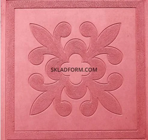 Формы для тротуарной плитки Декор 30х30 см в наличии- фото № 2