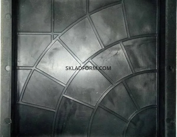 Формы для тротуарной плитки квадрат Сеть 30х30 см в продаже- фото № 2