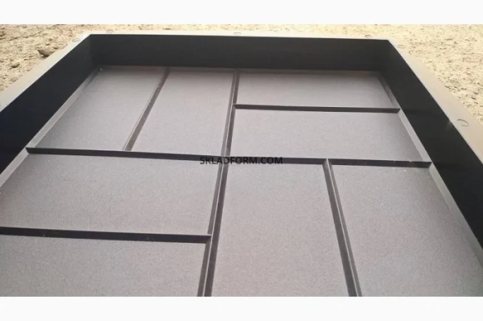 Формы для тротуарной плитки 8 Кирпичей 40х40 см в продаже- фото № 2