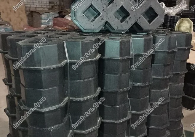 Форма для тротуарной плитки решетка газонная под траву- фото № 1