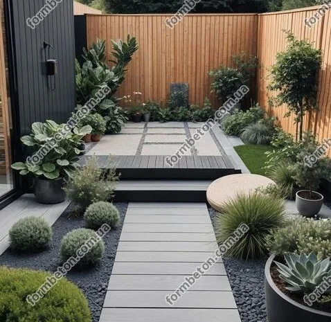 Форма для бетонной садовой дорожки 121х33 см- фото № 12