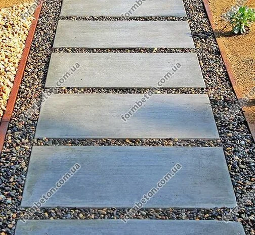 Форма для бетонной садовой дорожки 121х33 см- фото № 9