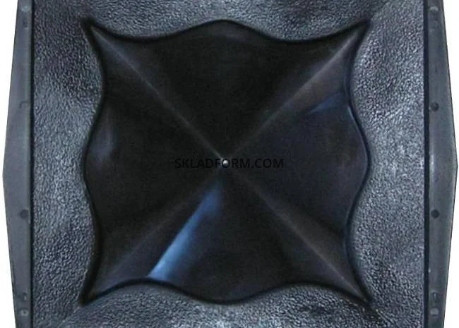 Форма крышки на столб Медуза 45х45 см в продаже- фото № 2