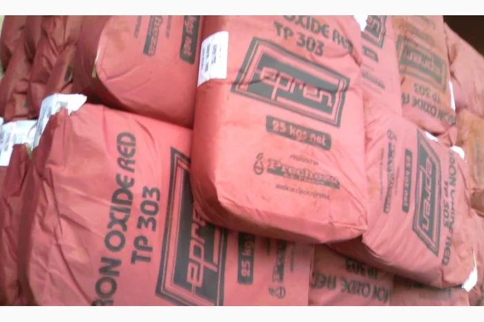 Краситель для бетона пигмент красный ТР-303 Чехия- фото № 5