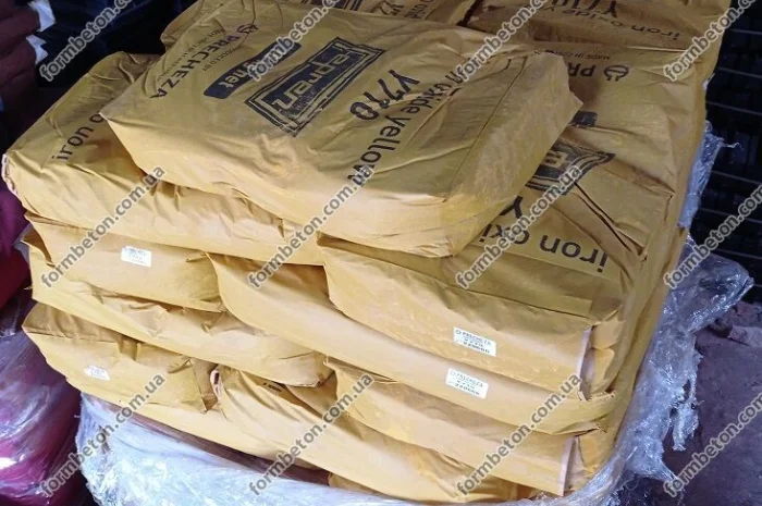 Краситель для бетона Жёлтый Y-710 Чехия Fepren- фото № 2