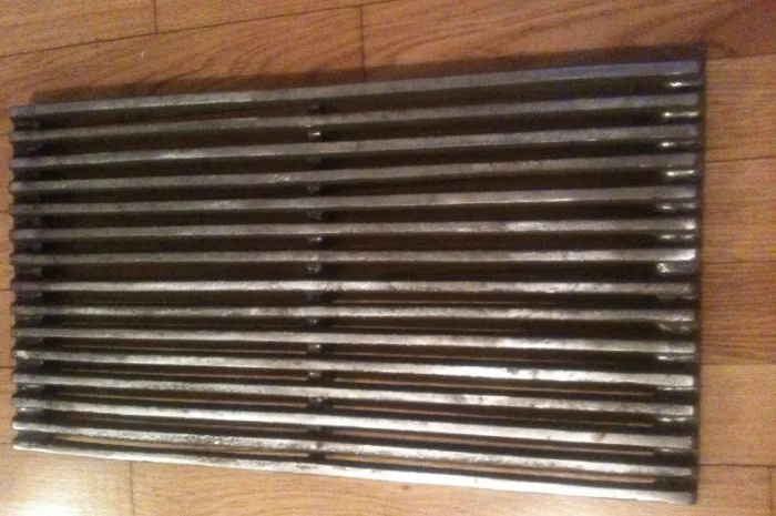 Чугунная гриль-решетка для барбекю и мангала. 44.5 см. х 24 см- фото № 5