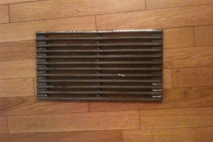 Чугунная гриль-решетка для барбекю и мангала. 36.5 см. х 20 см- фото № 4