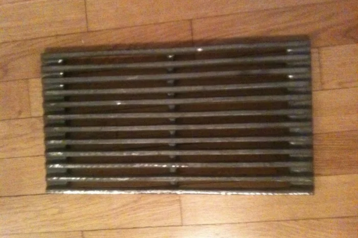 Чугунная гриль-решетка для барбекю и мангала. 36.5 см. х 20 см- фото № 8