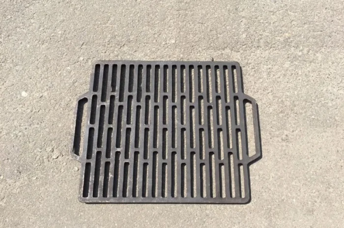 Решетка гриль из чугуна для барбекю и мангала. 50 см. х 40 см- фото № 2