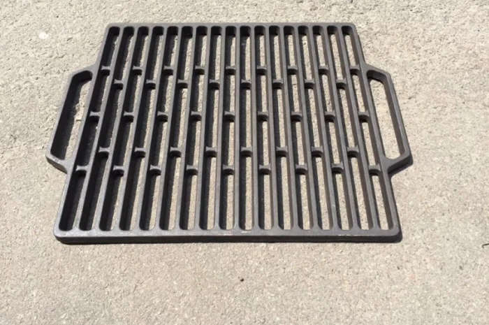 Решетка гриль из чугуна для барбекю и мангала. 50 см. х 40 см- фото № 4