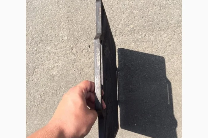 Решетка гриль из чугуна для барбекю и мангала. 50 см. х 40 см- фото № 5