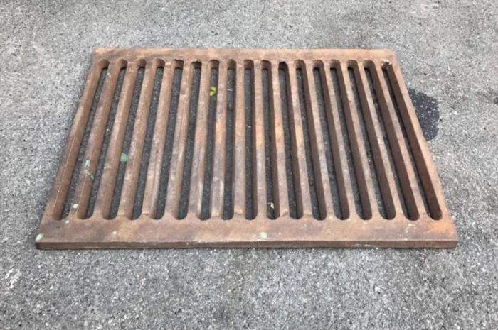 Решетка гриль из чугуна для барбекю и мангала. Ливнёвка. Размеры 70 см. х 50 см- фото № 4
