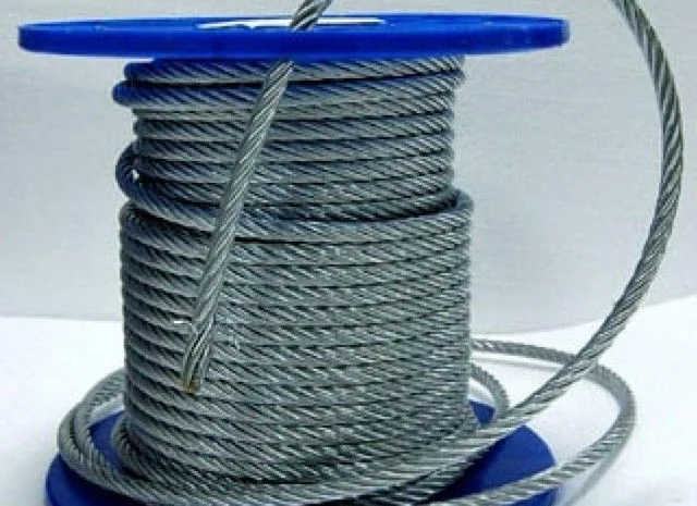 Канат стальной. Канат оцинкованный. Канат нержавеющий. Трос стальной- фото № 2