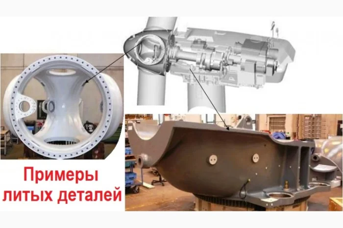Виливки для вітроенергетики та лиття металу для машинобудування, запчастин, деталей- фото № 18