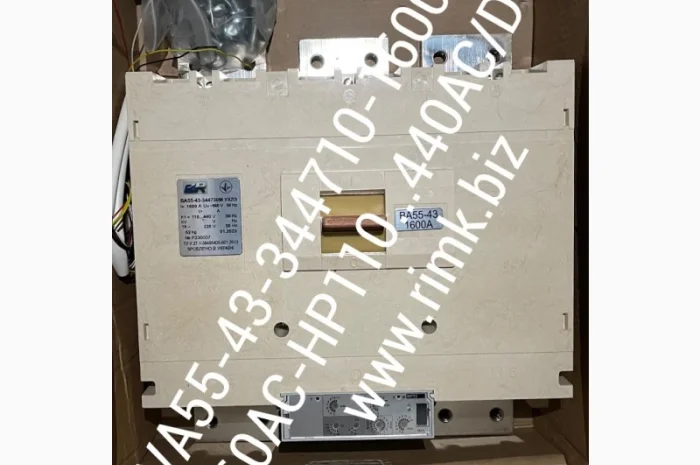 Продажа автоматического выключателя ВА55-43-344730 2000А 660В- фото № 3