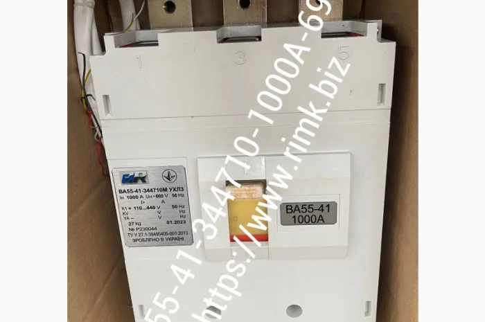 Продается автоматический выключатель ВА55-41-344730 на 1000А- фото № 4