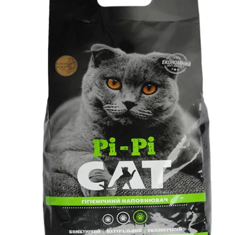 Наповнювач для Туалету Котів - Бентонітовий - Комкуючий - ТМ Pi-Pi Cat- фото № 2