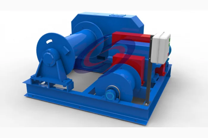 Маневровая лебедка ЛЭМ-10 для эффективной работы- фото № 1