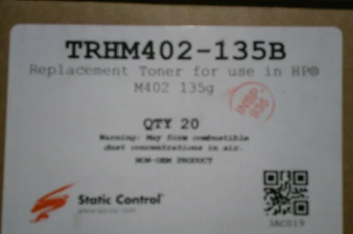 Тонер SCC для HP LJ Pro M402/M426 Black (TRHM402-135B)- фото № 1