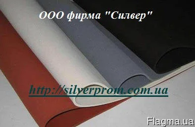 Термостійка силіконова гума для різних потреб- фото № 1