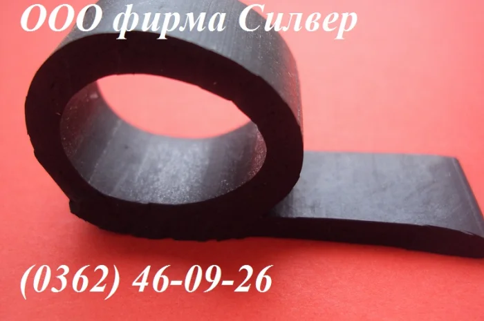 Ущільнювач Р-подібний гумовий (із гуми ТМКЩ, МБС)- фото № 1