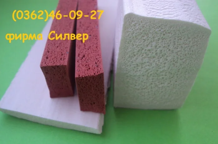 Пористая резина, пористый силикон, силиконовая пористая резина, купить пористую резину- фото № 1