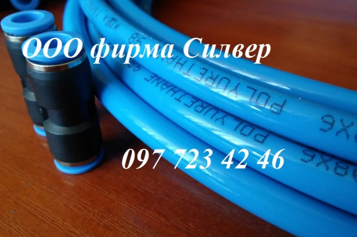Пневмошланги з поліуретану 2мм для сільгоспвиробництва- фото № 1