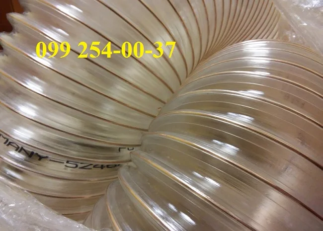 Гибкие полиуретановые воздуховоды для аспирации- фото № 1