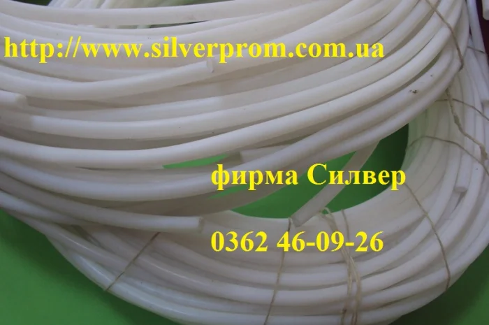 Фторопластова трубка 4х0,5 мм для електроізоляції- фото № 1