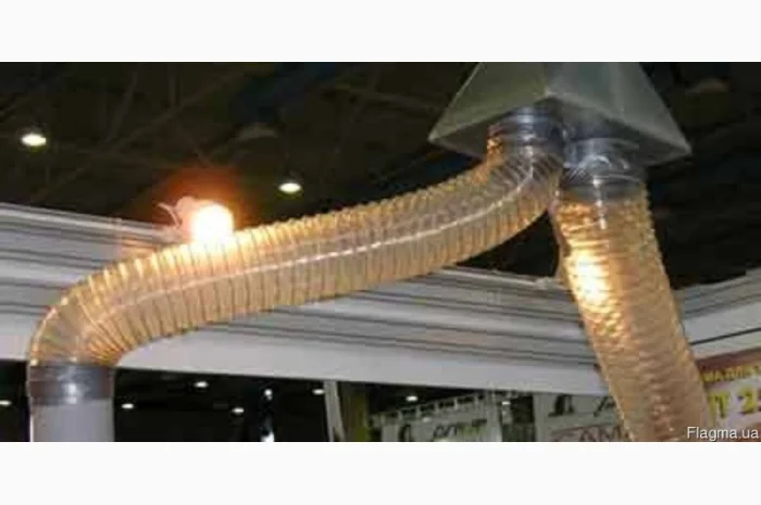 Гофра для всасывания пеллет полиуретановая- фото № 1