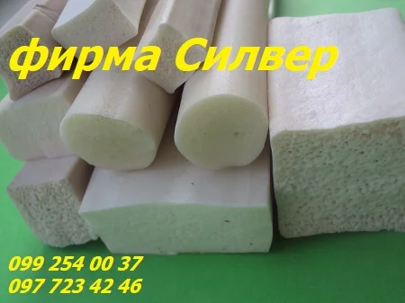 Пористые силиконовые шнуры и профили для пищевой промышленности- фото № 1