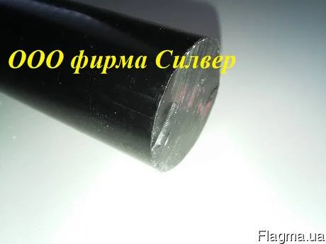 Капролон графитонаполненный диаметром 90 мм- фото № 1