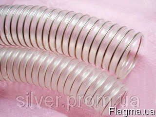 Рукав воздуховод гофрированный гибкий ПВХ- фото № 1