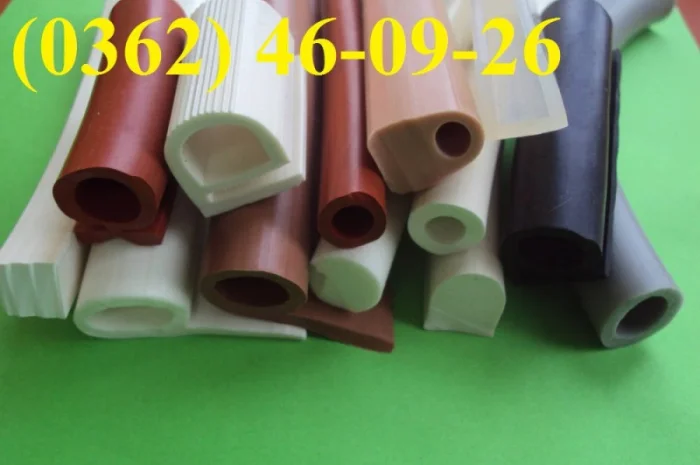 Уплотнюючі гумові профілі різних конфігурацій- фото № 1