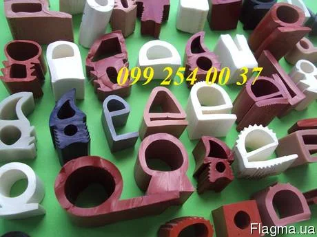 Термостойкий силиконовий уплотнитель для ротаційної печі- фото № 1