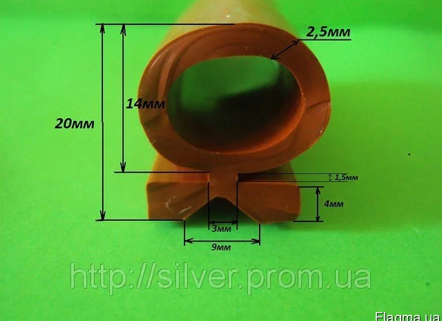 Жаростойкий уплотнитель для сельхоз производства- фото № 1