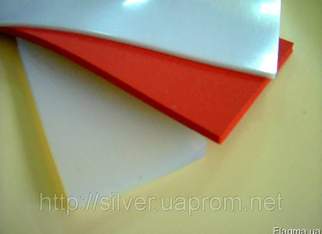 Термостійка силіконова гума для прокладок- фото № 1