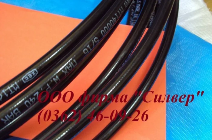 Шланг высокого давления 8х14 мм для подачи клея (190 бар)- фото № 1