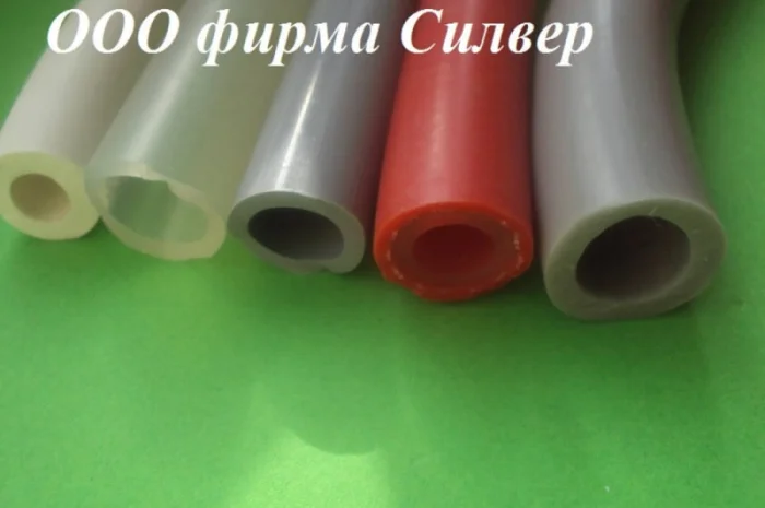 Силиконовые трубки, трубки из силиконовой резины- фото № 1