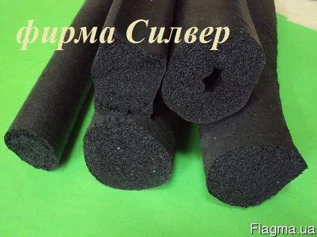 Резиновый шнур из пористой резины для уплотнения- фото № 1