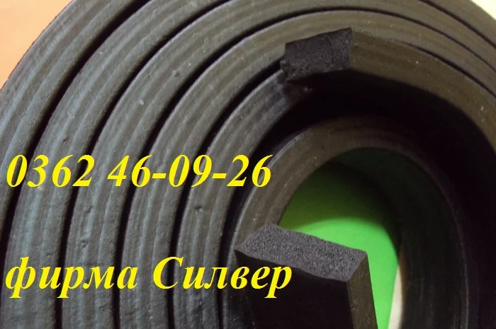 Шнур губчатый квадратный для уплотнения- фото № 1