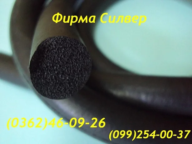 Шнур пористий круглий – ущільнювач для різних сфер- фото № 1