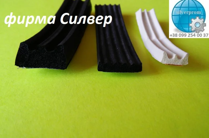 Уплотнювальний резиновий профіль для різних потреб- фото № 1