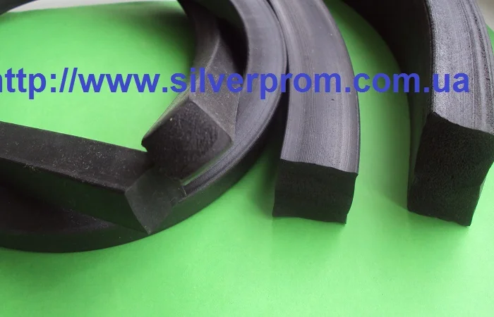 Шнуры, профили резиновые (уплотнители)- фото № 1