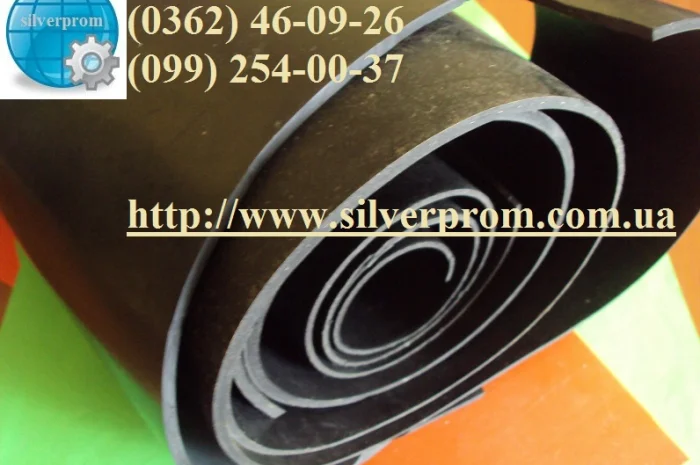 Техническая резина в рулонах для уплотнения и герметизации- фото № 1