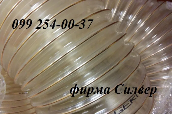 Гофрований поліуретановий рукав різних діаметрів- фото № 1